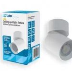 Ceiling spotlight fixture SPOT LUMI rotating white Vedd meg online