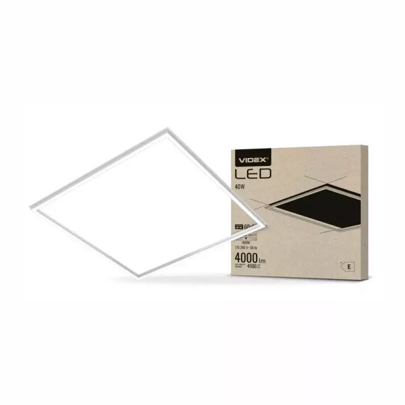 Biztonságos vásárlás LED Frame Panel VIDEX-FRAME-PANEL-LED-40W-PA404W-NW