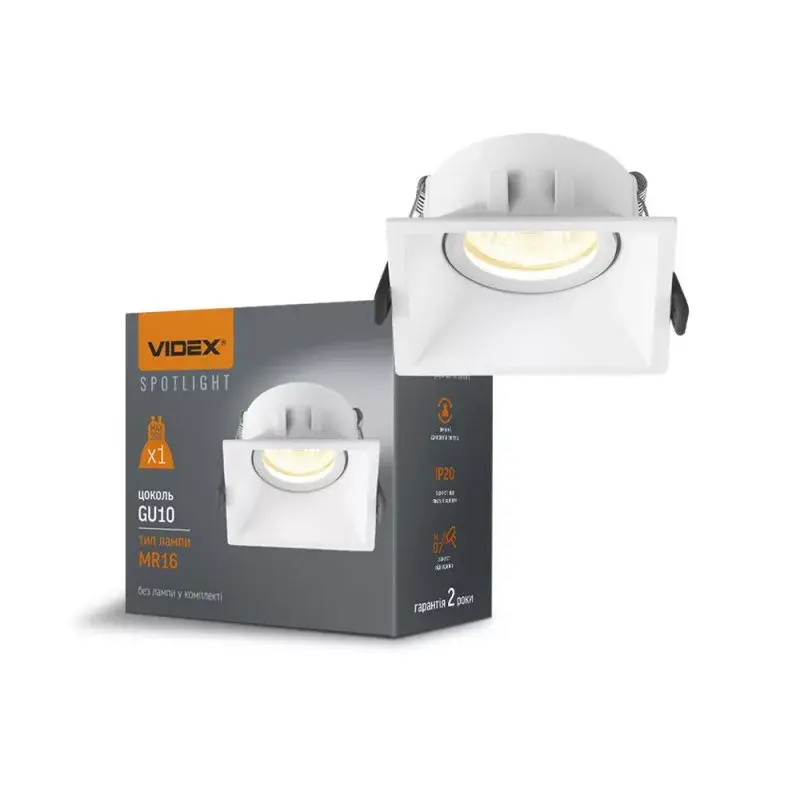 Recessed spotlight luminaire VL-SPF09S-W Szuper ajánlat