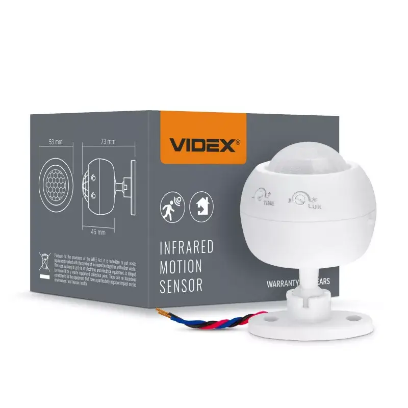 Gyors szállítás PIR motion and light sensor VIDEX VL-SPS27W 1200W