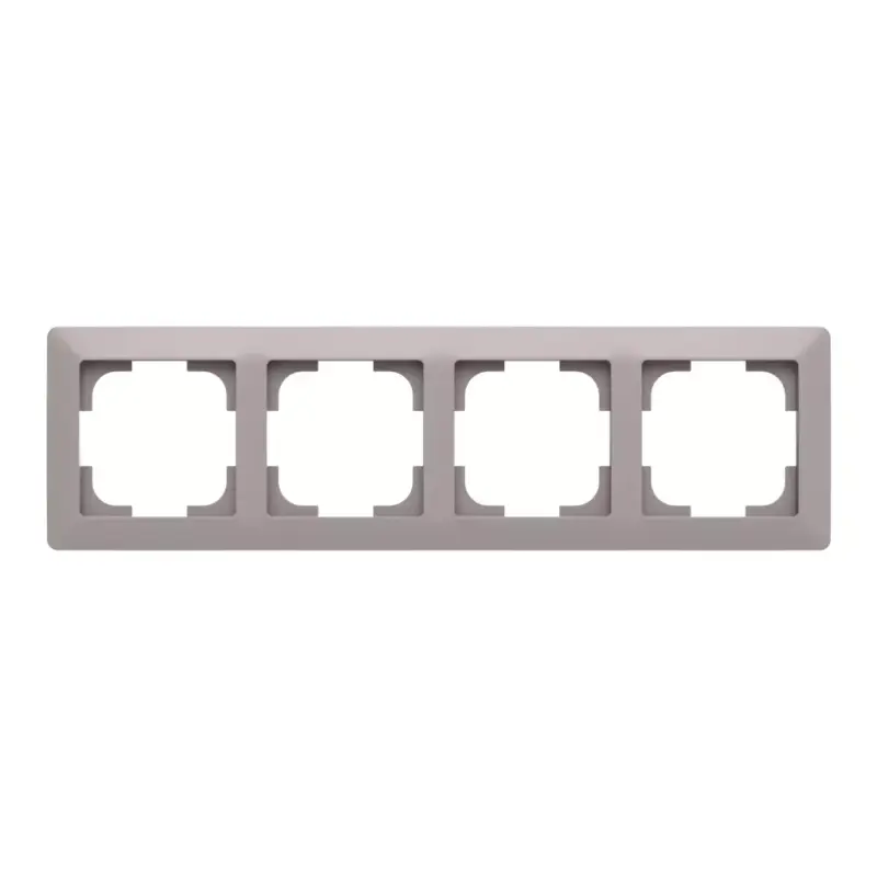 Exkluzív ajánlat ABB 4-es keret, Zoni, bézs / fehér 3901T-A00040 144, 2CHT010040A6144