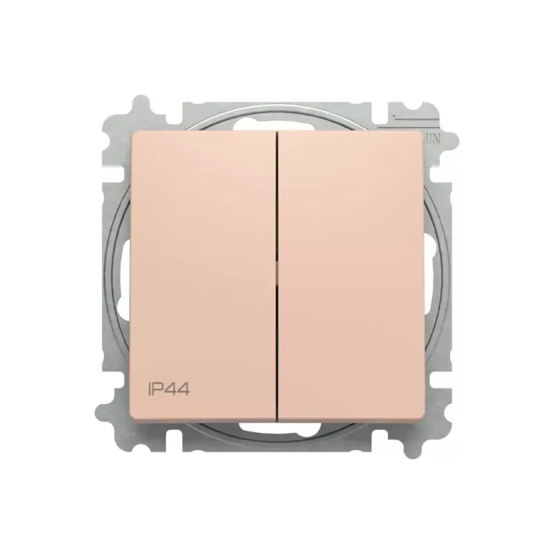 ABB Csillárkapcsoló billentyűvel, IP44, Zoni, púder 3559T-A05940 242, 2CHT590594A6242 Bestseller