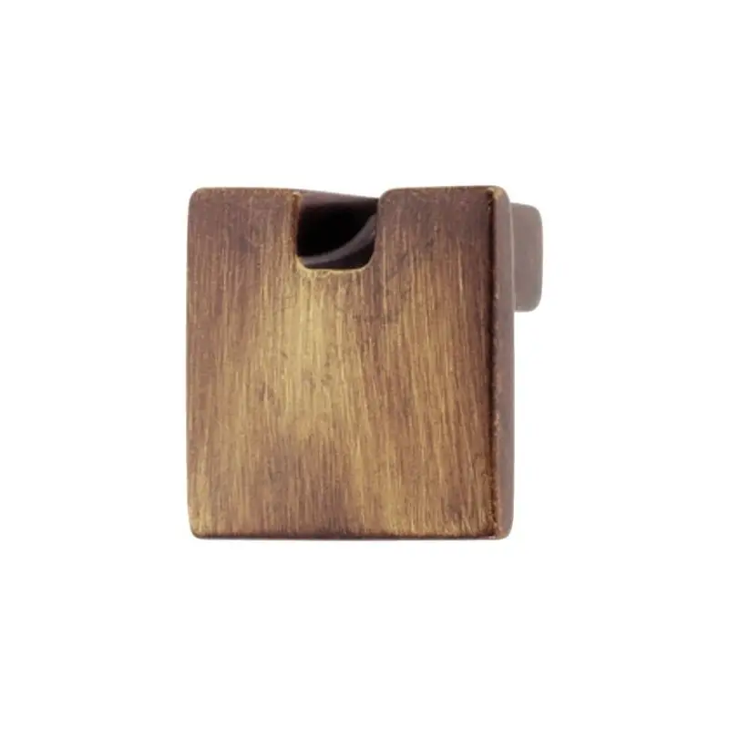 Exkluzív ajánlat 131.08.100 barna antikolt bútorfogantyú 30x30mm