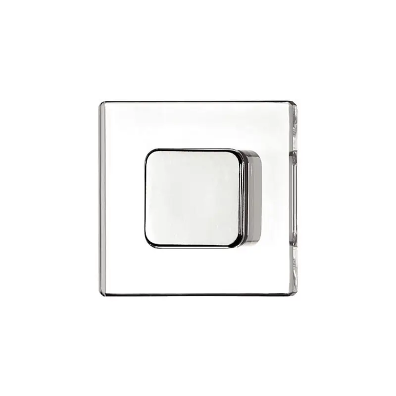 Végkiárusítás 138.26.240 polírozott króm-átlátszó bútorfogantyú 40x40mm