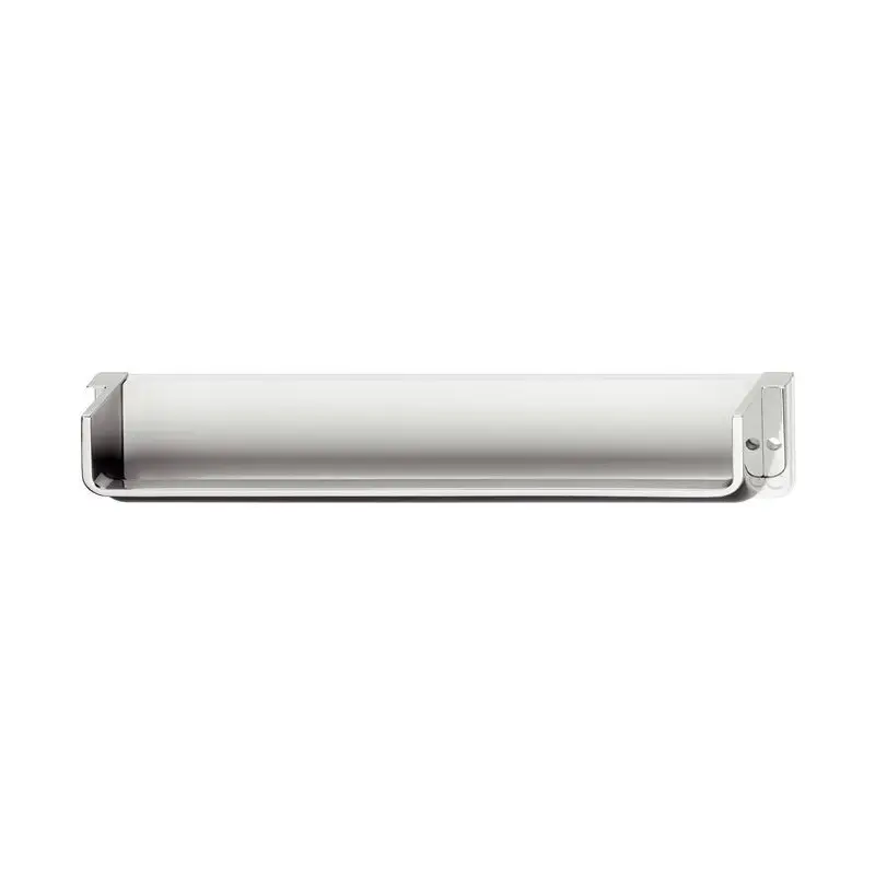 151.05.210 polírozott króm/fehér bútorfogantyú 212x21mm Olcsó