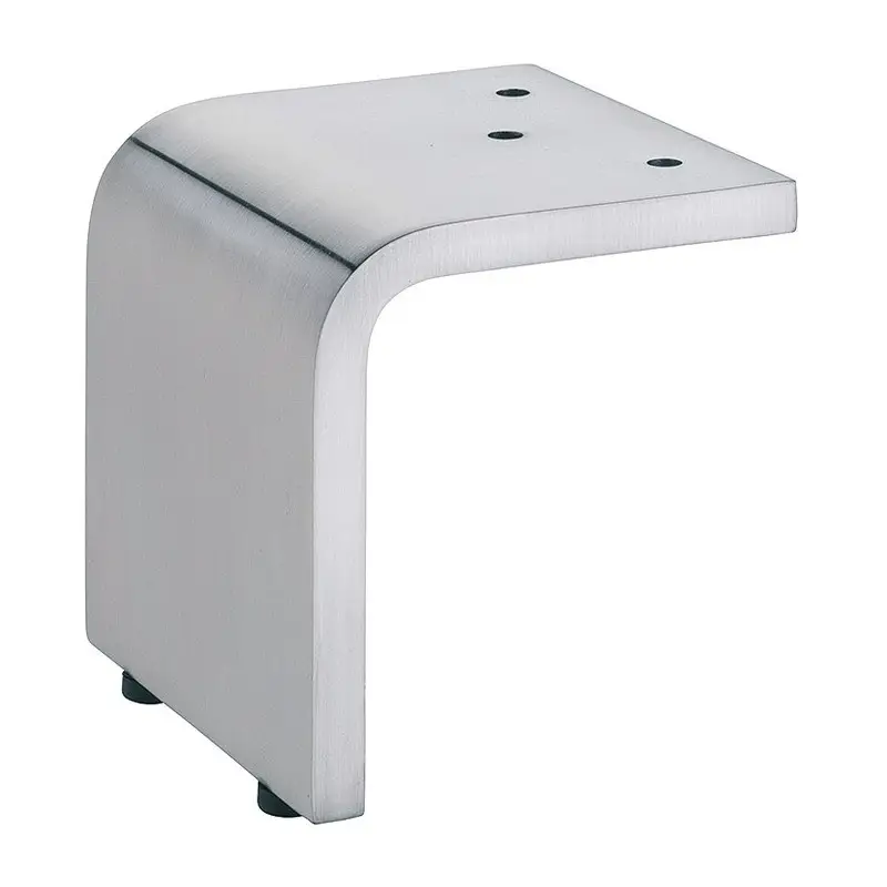 634.84.020 rozsdamentes acél színű bútorláb 90x100x100mm Gyors kiszállítás