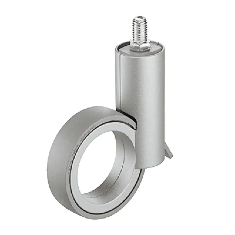 Kedvezmény 661.88.902 Design bútorgörgő padlóhoz 100mm Alu színű