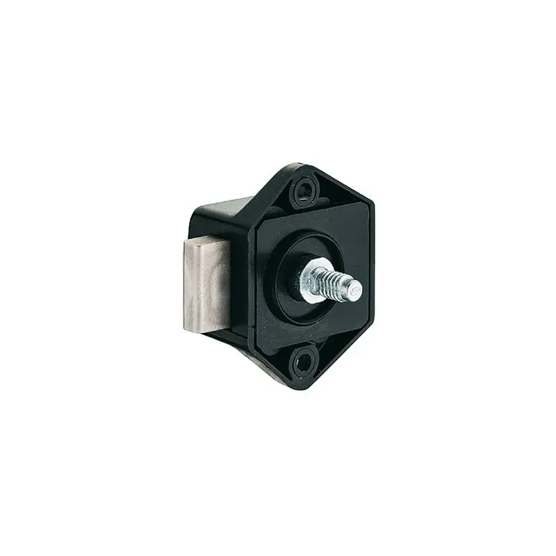 Vásárlói kedvenc 211.61.300 Push-Lock Mini bútorzár 15mm Fekete