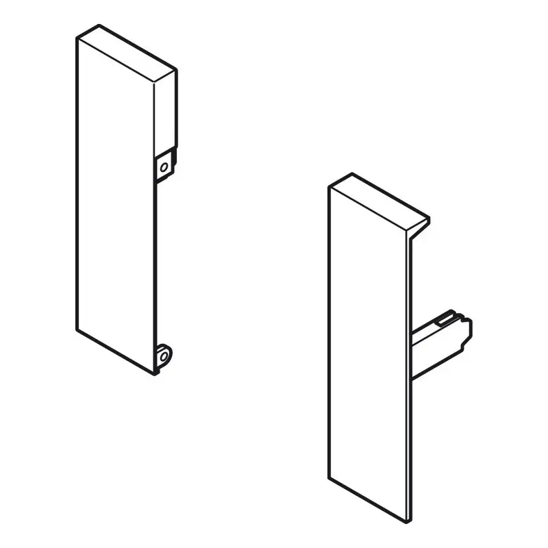 Végkiárusítás 552.31.691 Matrix Box Slim A30 belső fiók előlaprögzítő 128mm Szürke