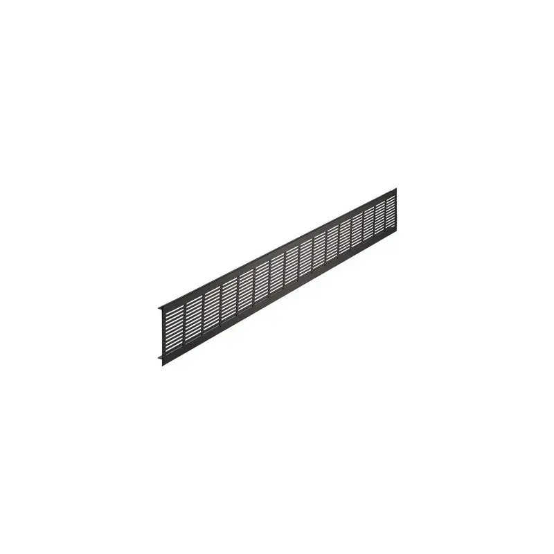 Azonnali szállítás 575.28.336 alumínium szellőzőrács 2000x100mm Fekete