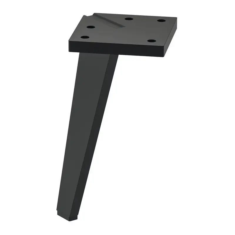 Akciós ár 634.48.056 sötét fekete bútorláb 420mm