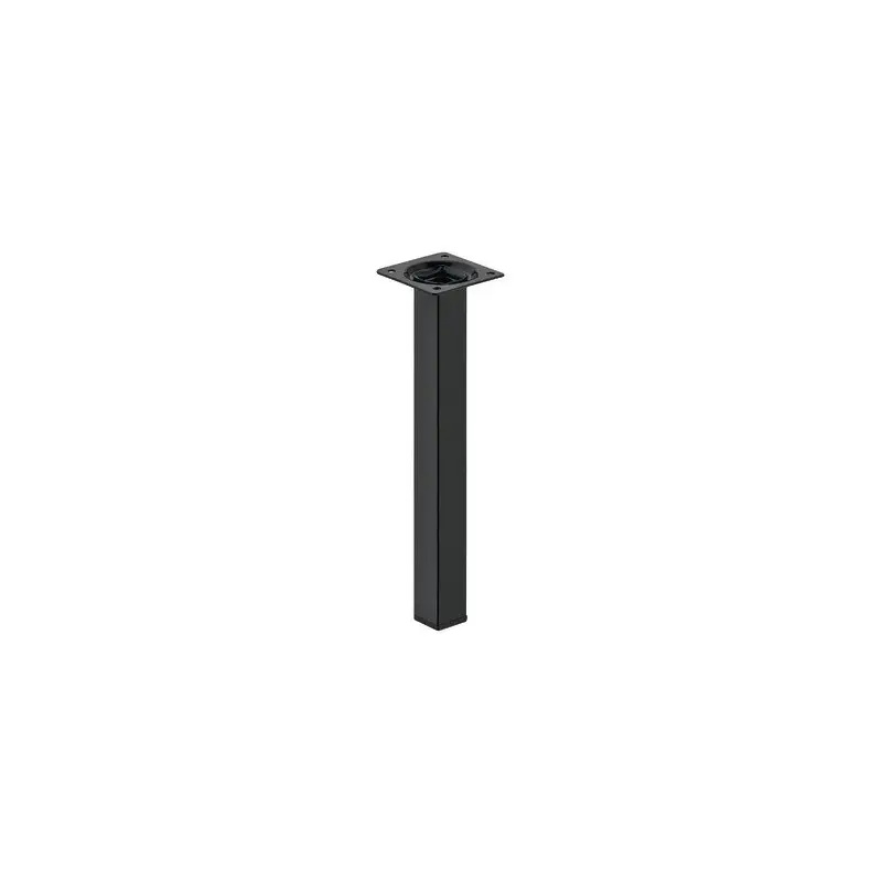 635.45.346 acél bútorláb 25x25x200mm Fekete Ne maradj le