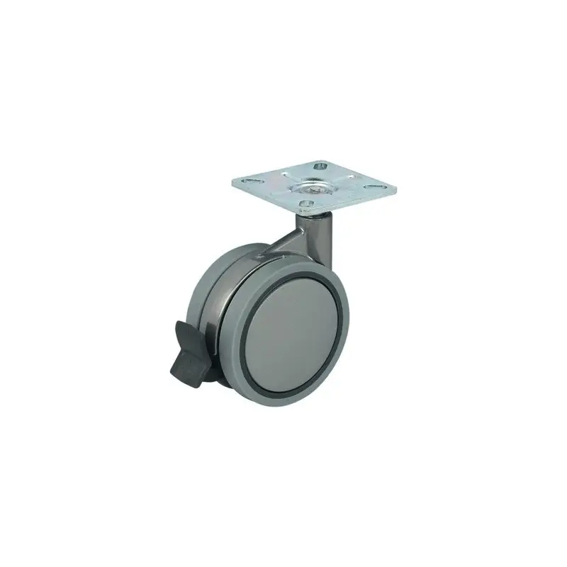 661.55.902 Design bútorgörgő fékkel padlóhoz 100mm Szuper akció