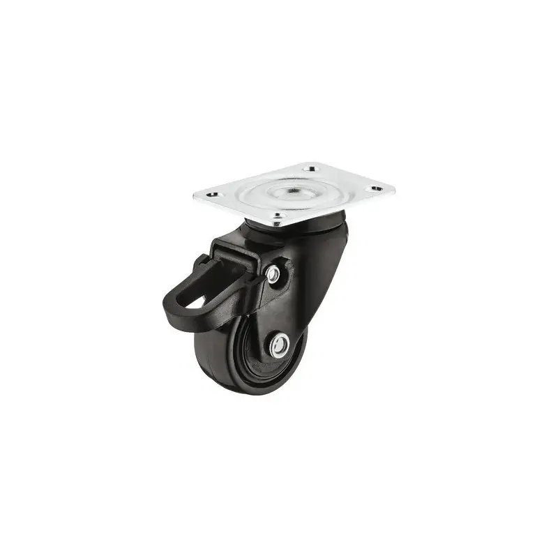 Outlet 663.17.015 irányítható fékezhető görgő 25mm Fekete