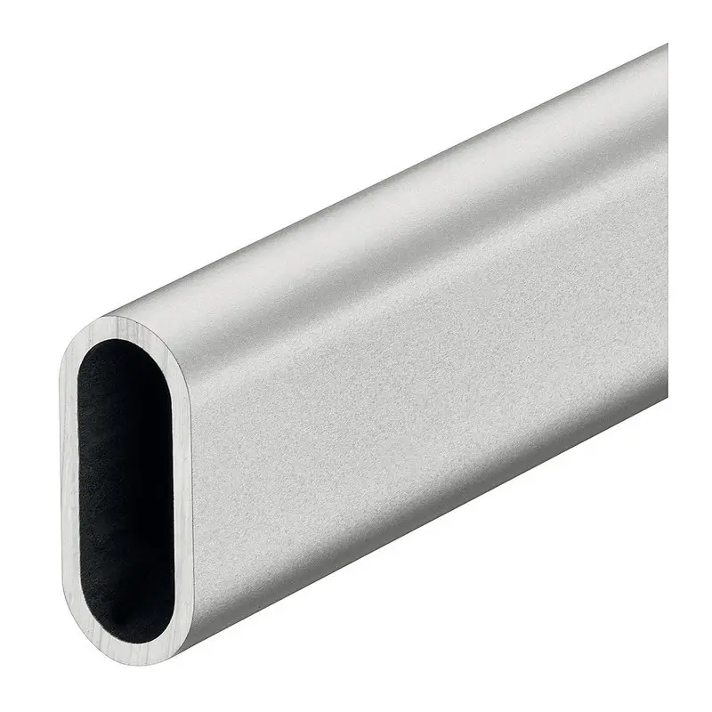 801.86.913 ovális vállfatartó rúd 30x14/3000mm Eloxált ezüst Biztonságos fizetés