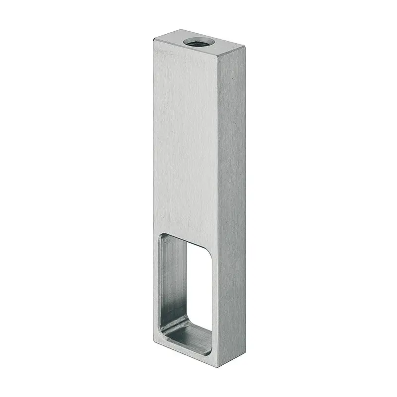 802.11.010 rozsdamentes acél nyitott rúdtartó 20x10x75mm Biztonságos fizetés