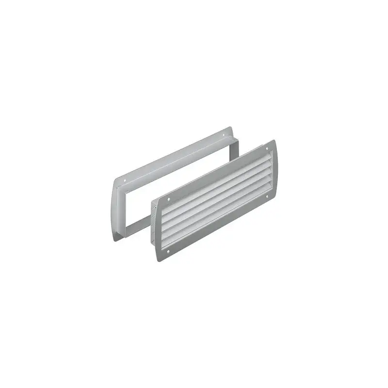 959.11.011 alumínium szellőzőrács 450x165mm Ezüst Exkluzív ajánlat
