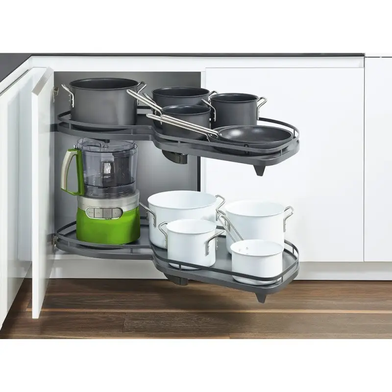 LeMans jobbos sarokszekrény vasalat 600-750x450mm Arena Style Antracit Vedd meg most