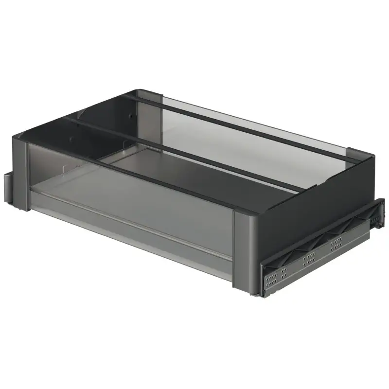 Akciós ár 811.66.390 CONERO belső fiók cipőtartóval 168x820mm Fekete